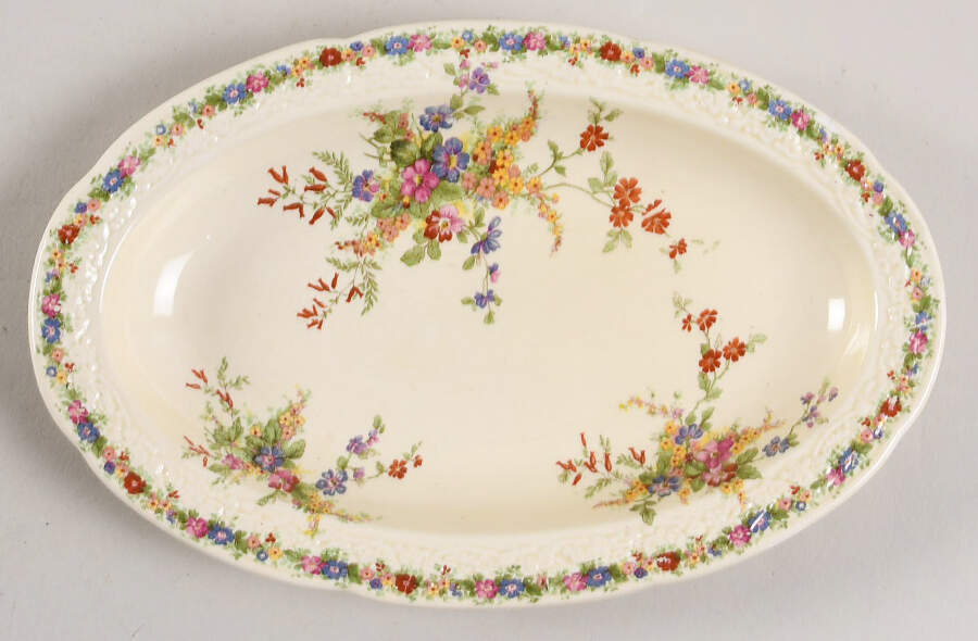 Chatham Underplate for Gravy Boat by Crown Ducal-1