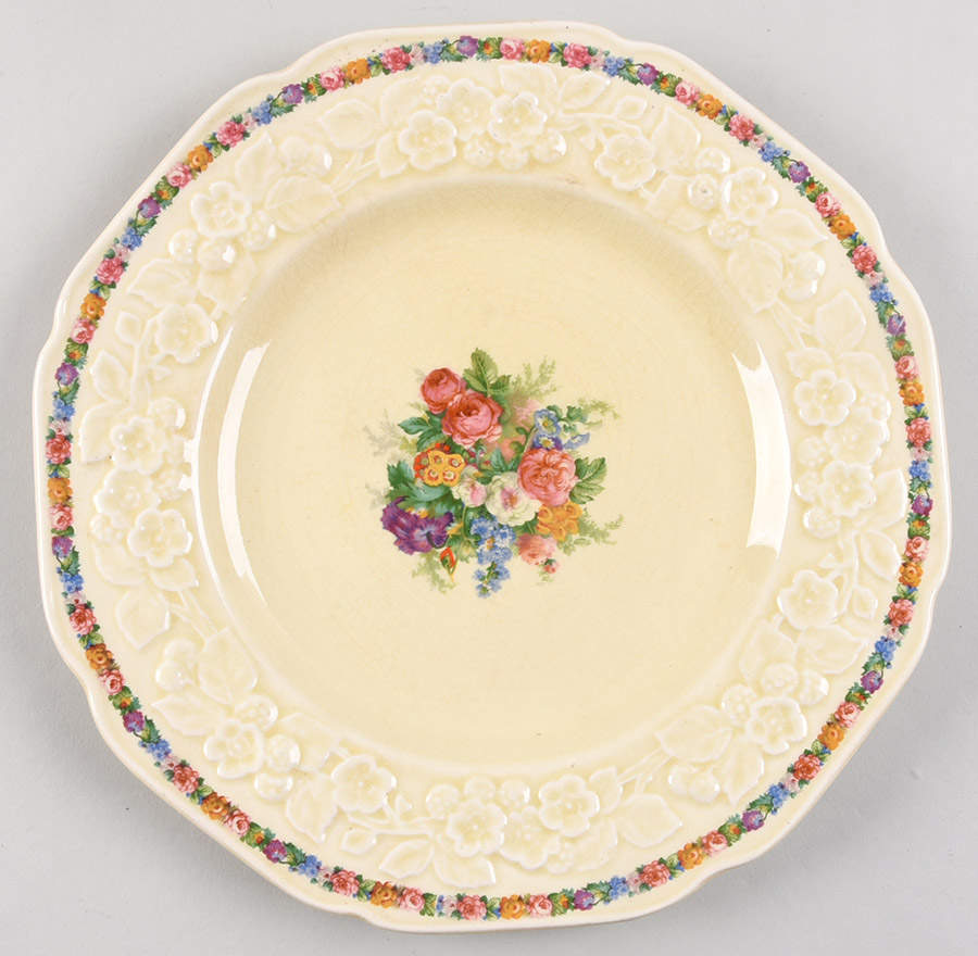 Charm Dinner Plate by Crown Ducal-1