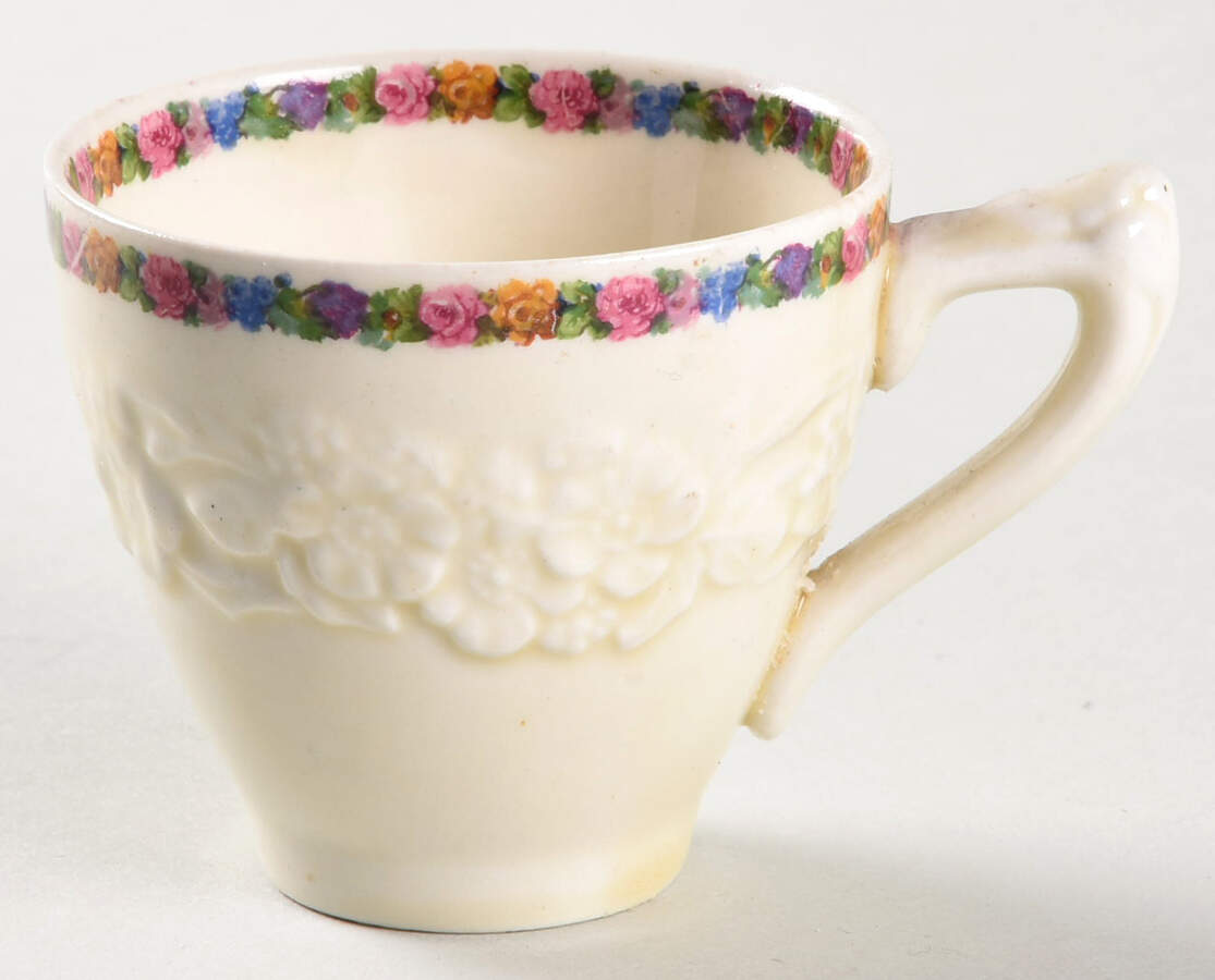Charm Flat Demitasse Cup by Crown Ducal-1