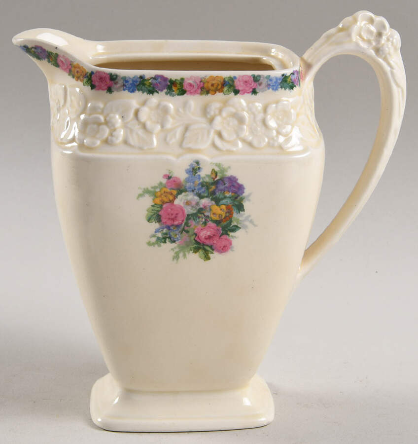 Charm Hot Water Jug No Lid by Crown Ducal-1