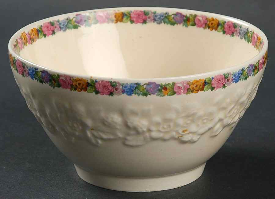 Charm Open Sugar Bowl by Crown Ducal-1