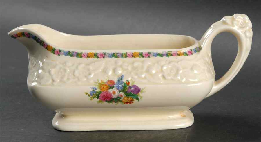 Charm Gravy Boat by Crown Ducal-1