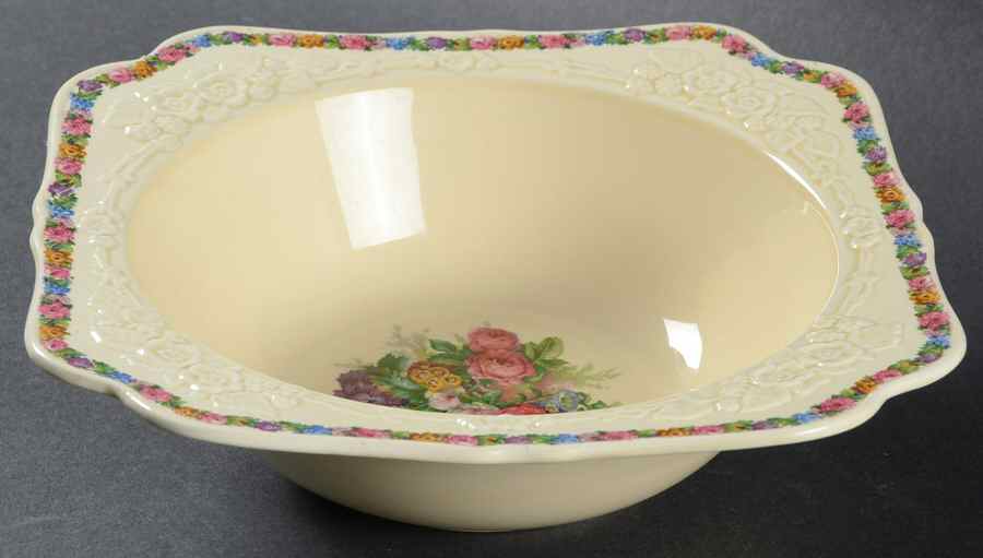 Charm 8" Round Vegetable Bowl by Crown Ducal-1