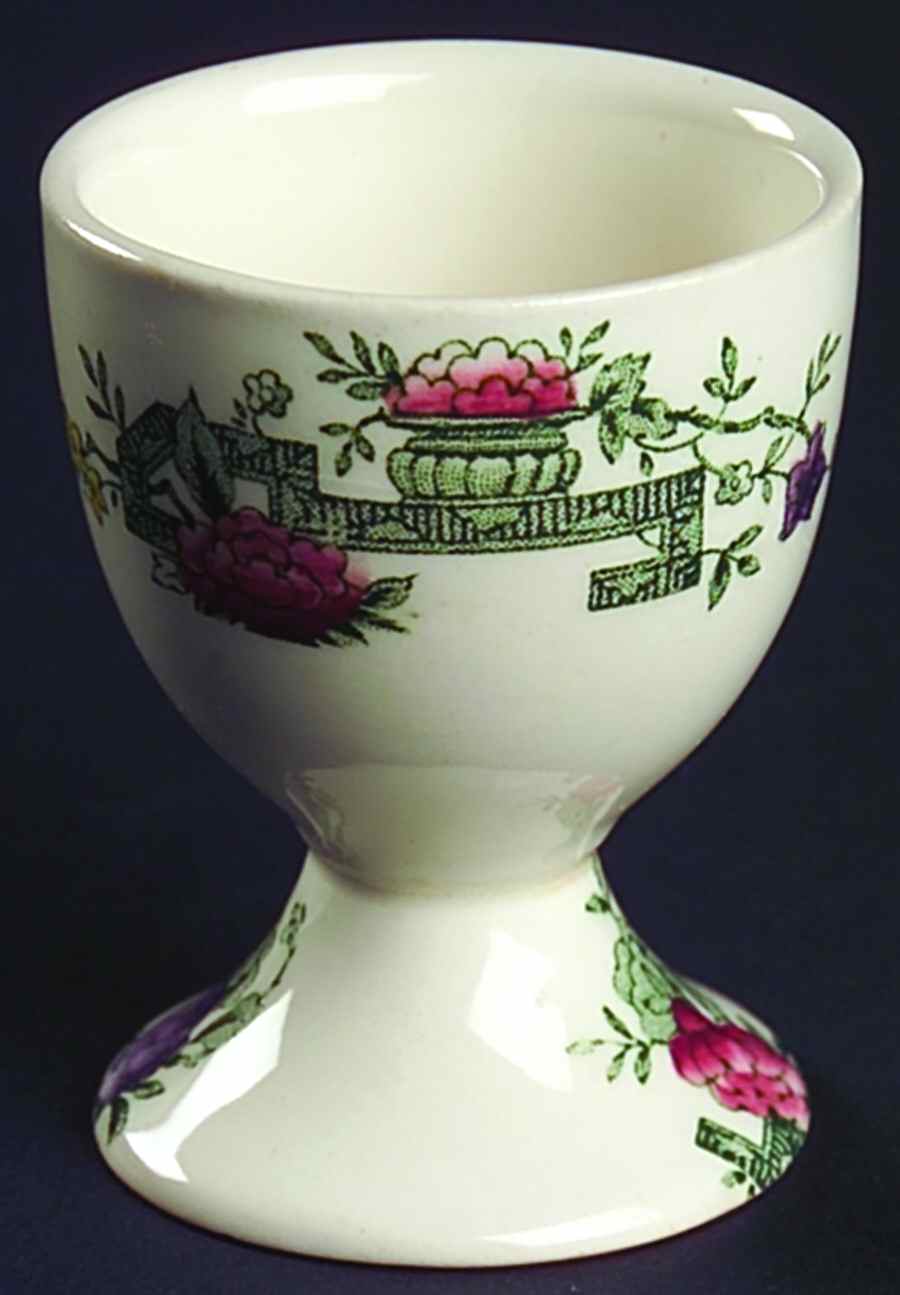 Chinese Garden Single Egg Cup by Crown Ducal-1