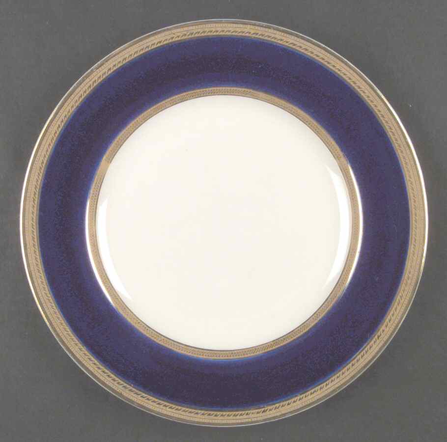 Colfax Cobalt Blue Dinner Plate by Crown Ducal-1