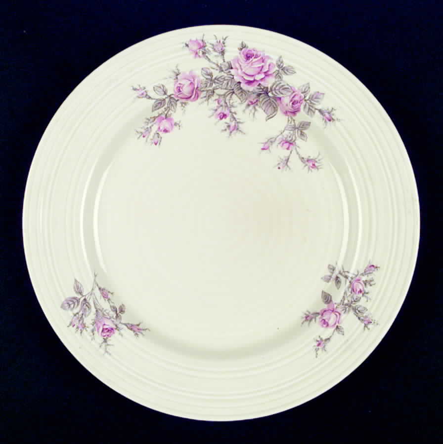 Cotswold Rose Dinner Plate by Crown Ducal-1