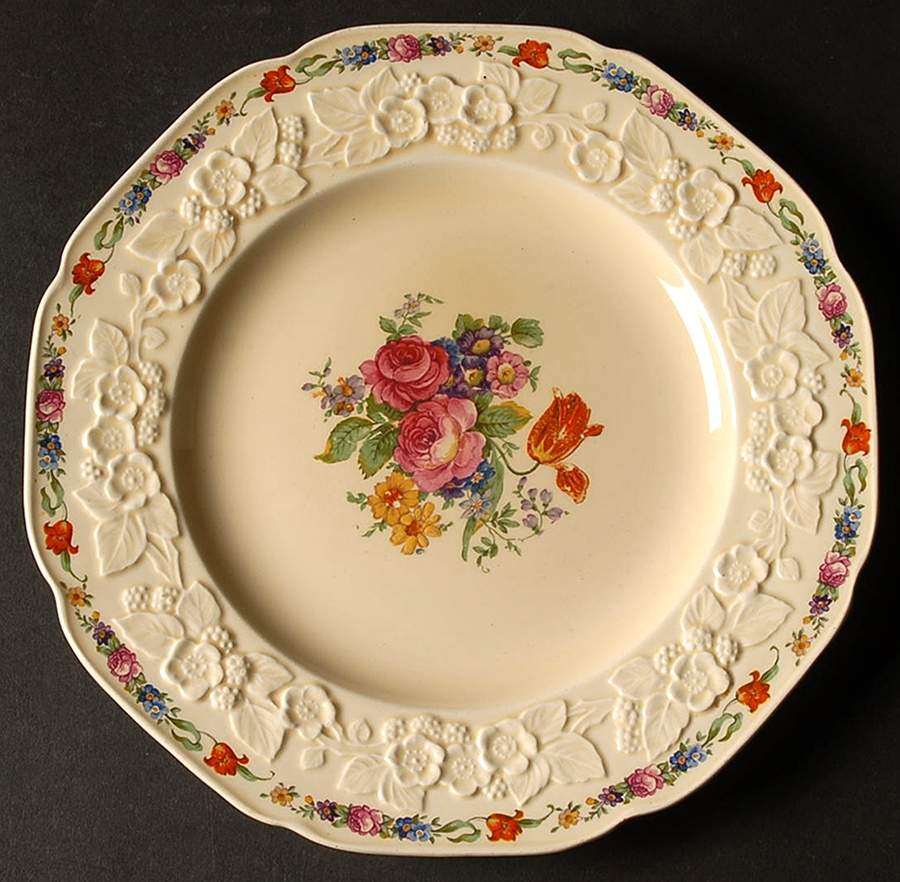 CRD1 Salad Plate by Crown Ducal-1