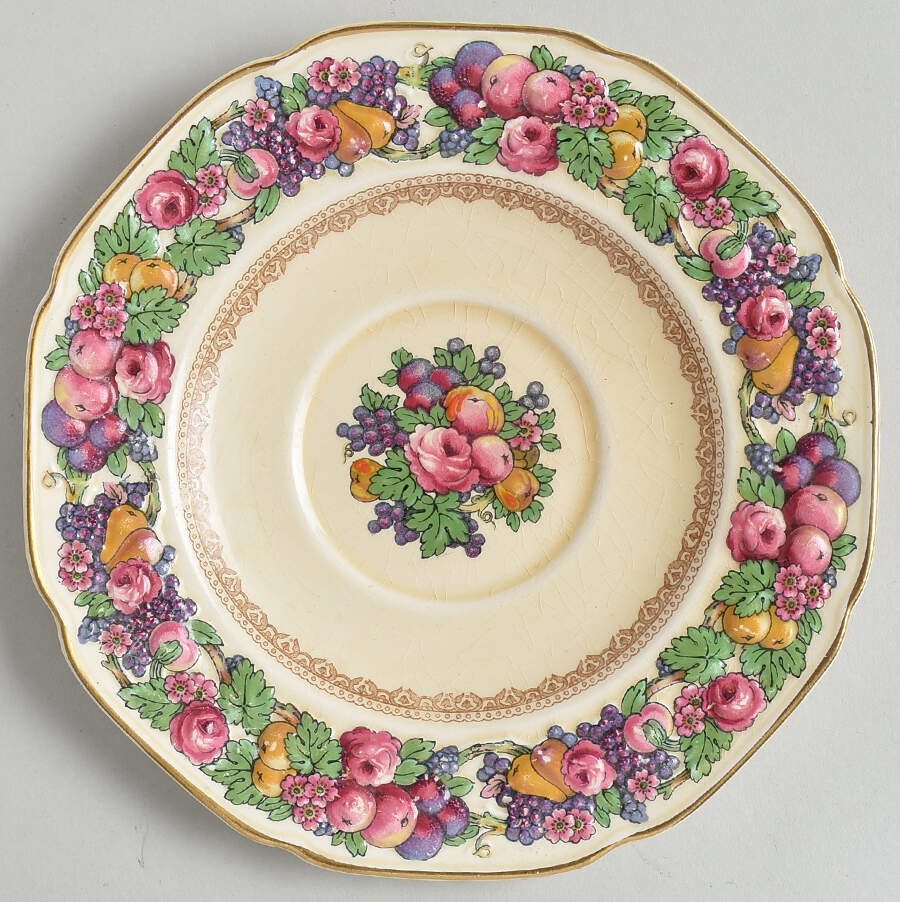 CRD15 Saucer for Cream Soup Bowl by Crown Ducal-1