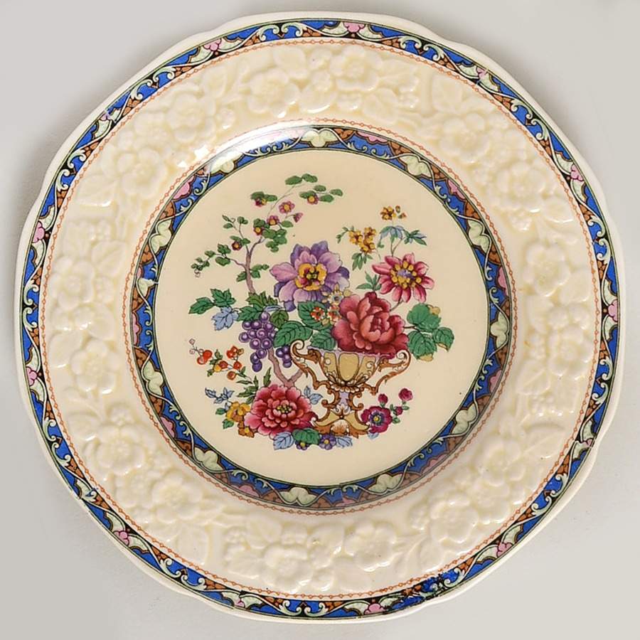 CRD19 Bread & Butter Plate by Crown Ducal-1