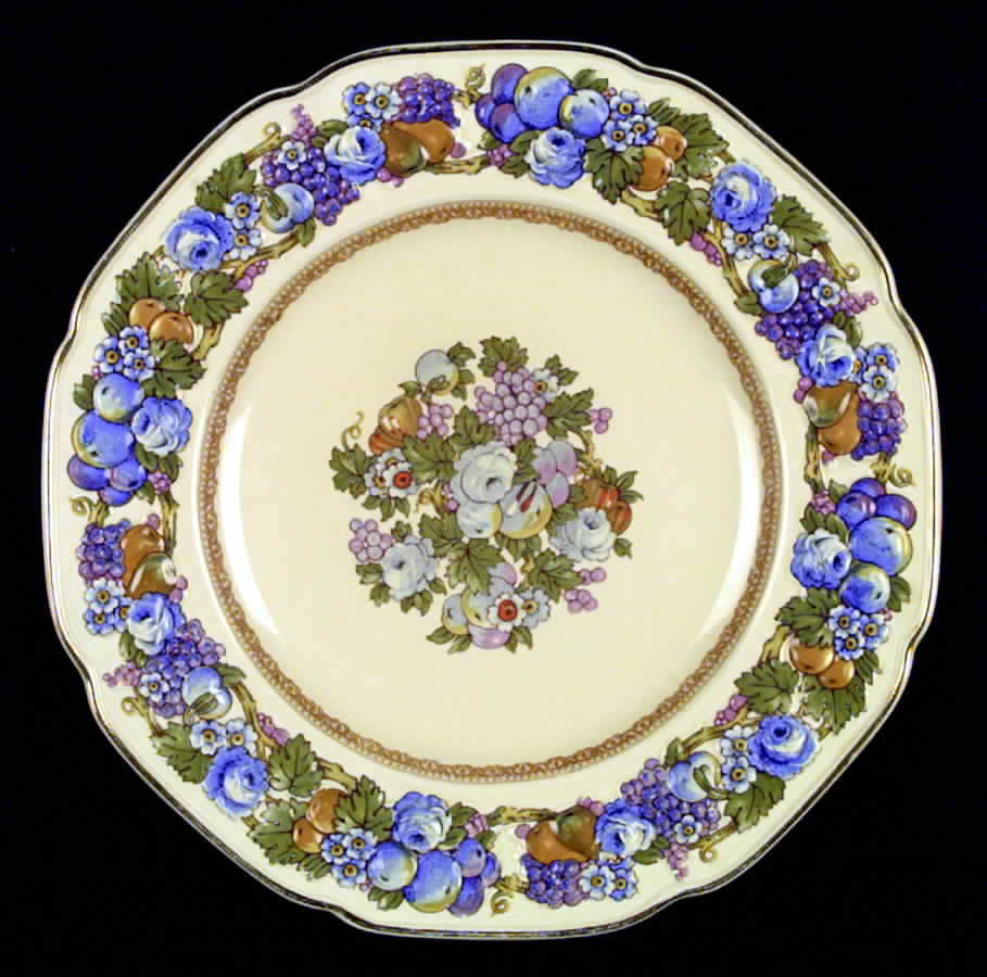 1954 Dinner Plate by Crown Ducal-1