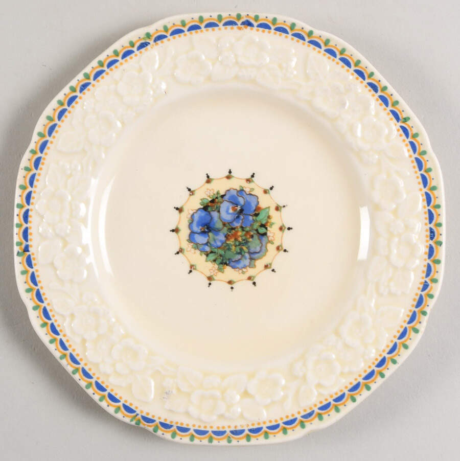 CRD20 Bread & Butter Plate by Crown Ducal-1