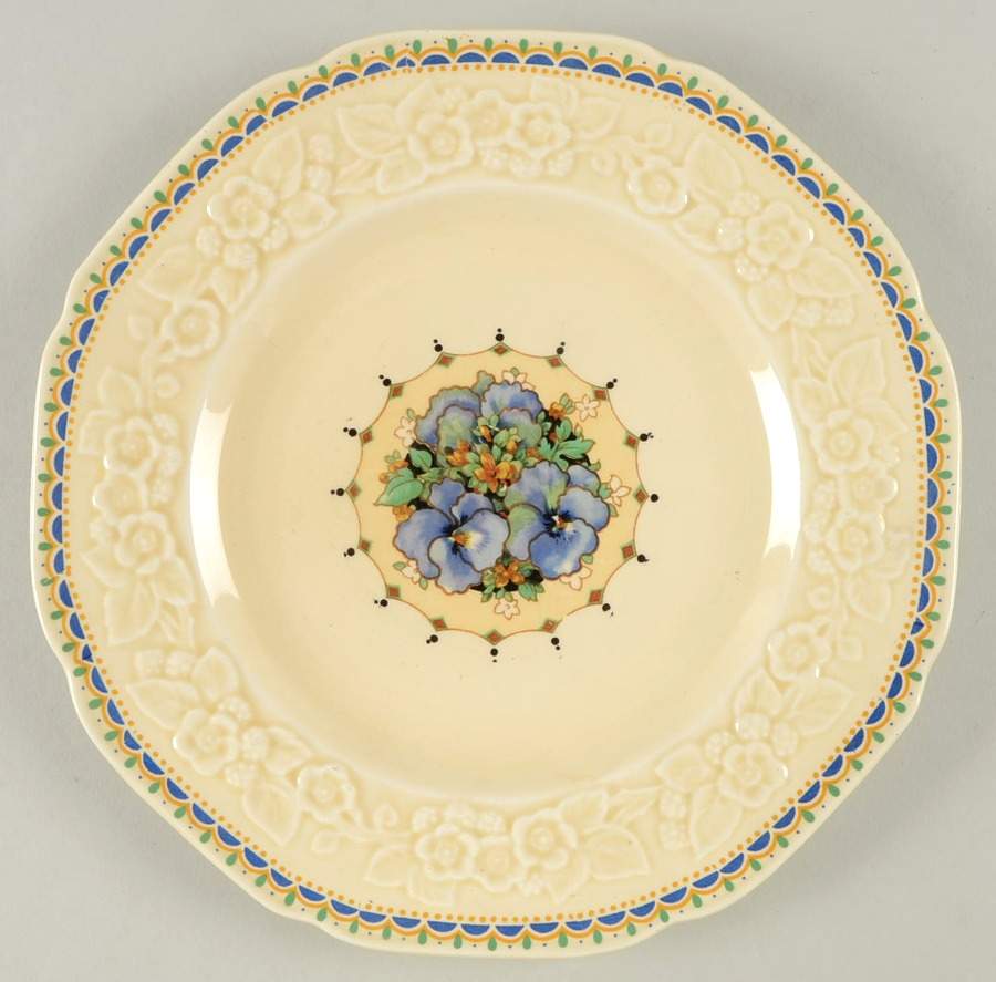 CRD20 Luncheon Plate by Crown Ducal-1