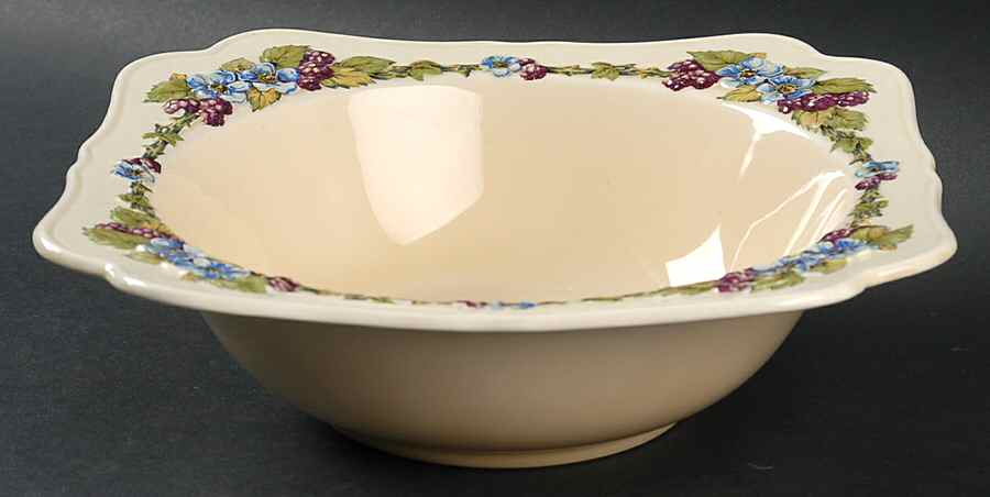 CRD23 8" Square Vegetable Bowl by Crown Ducal-1