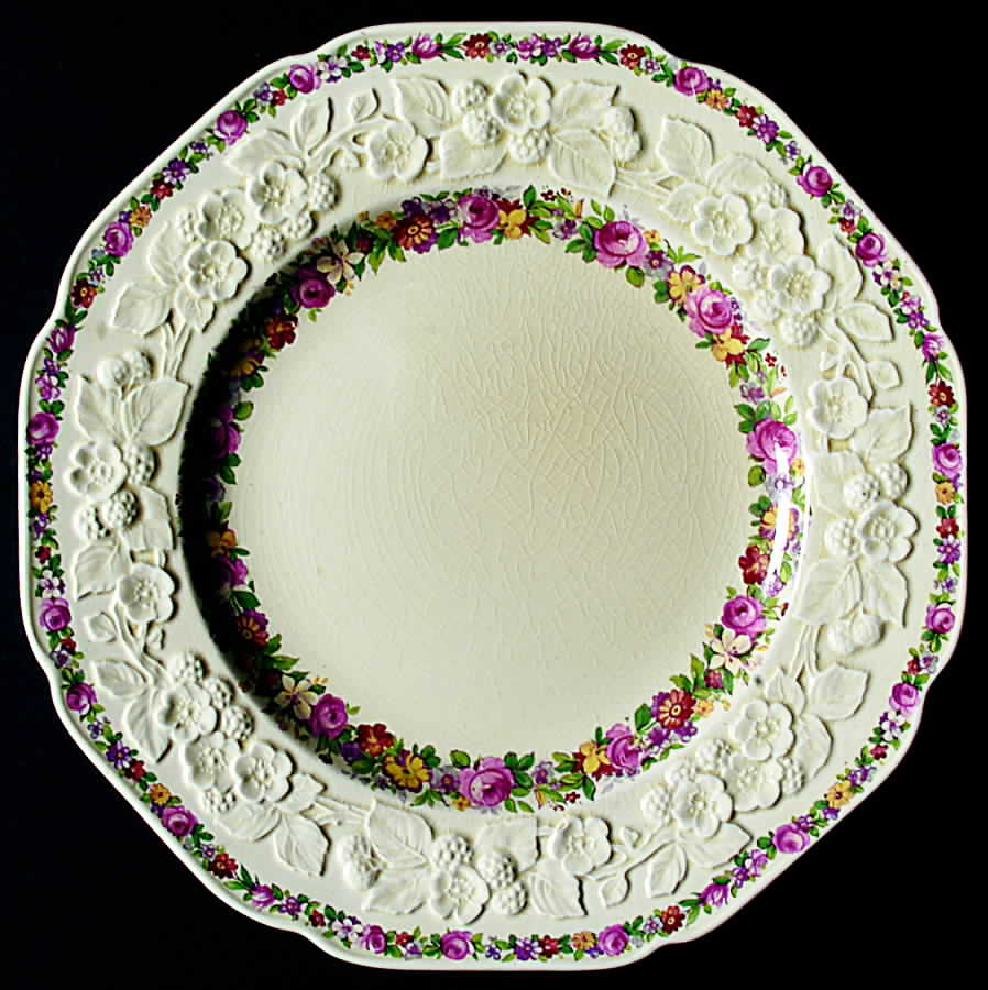 CRD27 Dinner Plate by Crown Ducal-1