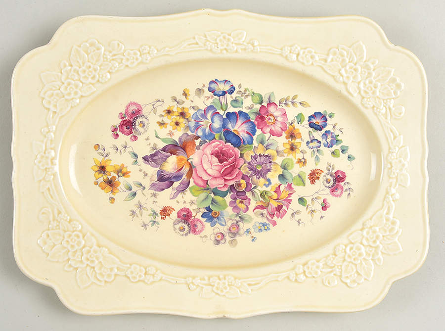 CRD3 10" Oval Serving Platter by Crown Ducal-1