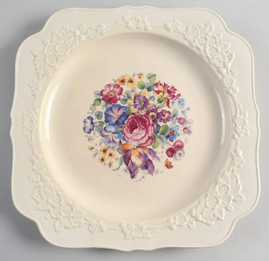 CRD3 12" Chop Plate (Round Platter) by Crown Ducal-1