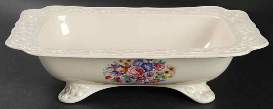 CRD3 Rectangular Vegetable Bowl No Lid by Crown Ducal-1