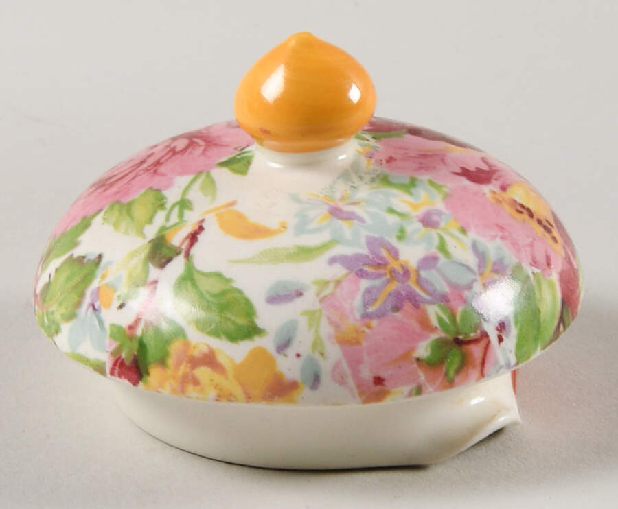 Peony Lid for Small Coffee Pot by Crown Ducal-1