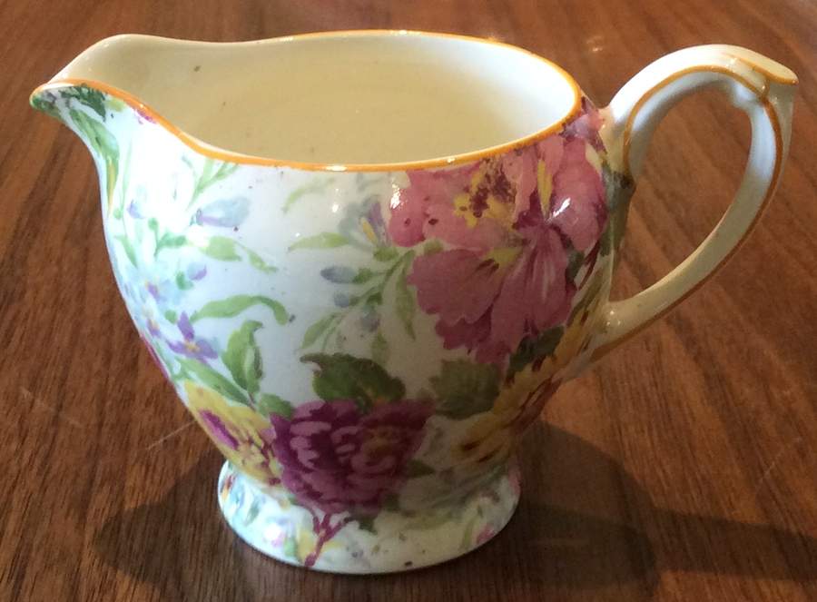 Peony Creamer by Crown Ducal-1