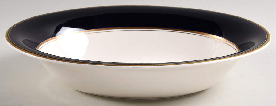CRD33 9" Oval Vegetable Bowl by Crown Ducal-1