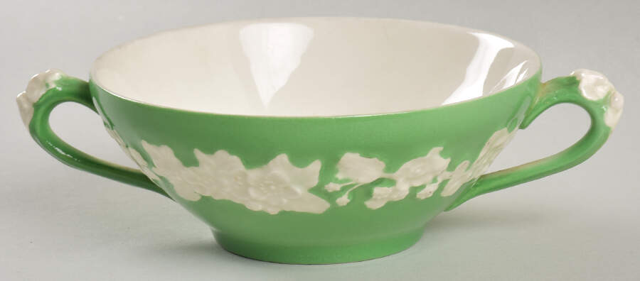 CRD35 Flat Cream Soup Bowl by Crown Ducal-1