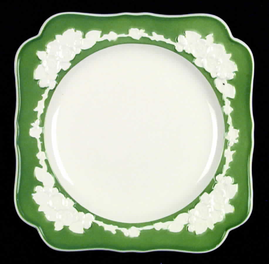 CRD35 Square Luncheon Plate by Crown Ducal-1