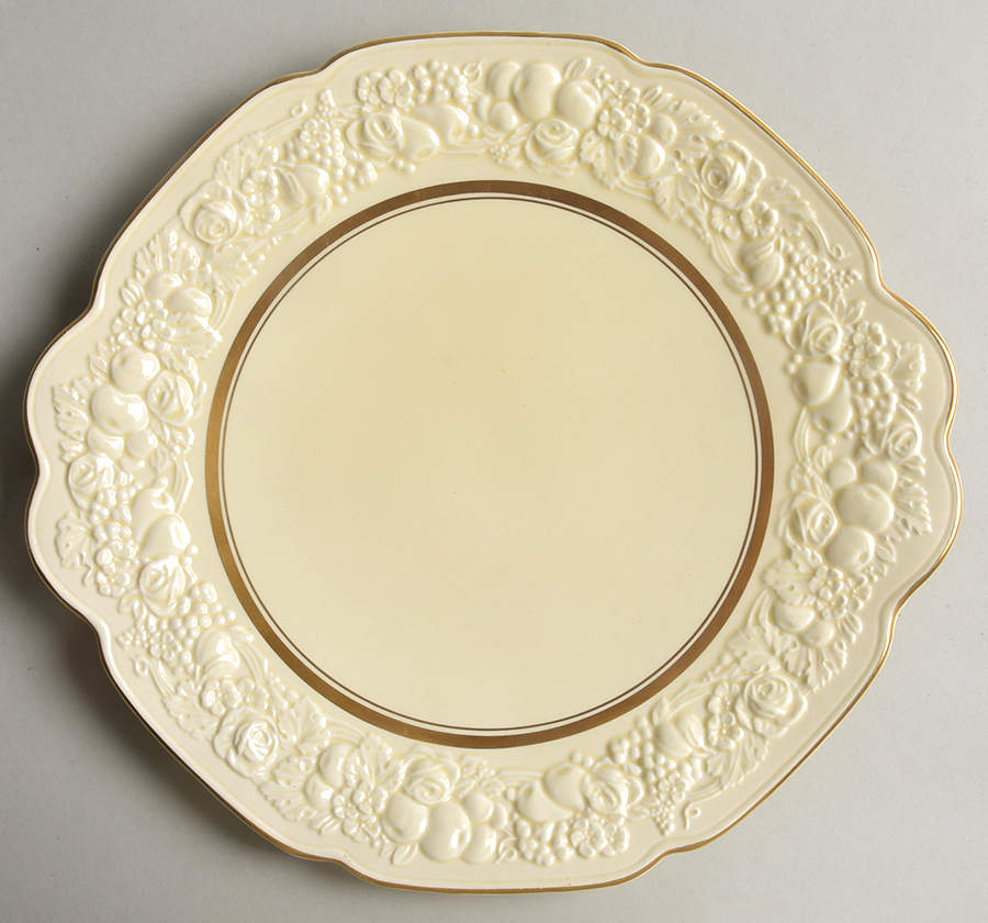 2057 Cake Plate by Crown Ducal-1