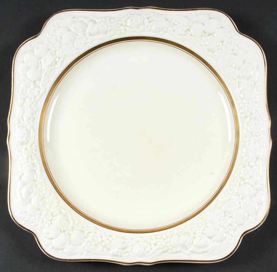 2057 12" Chop Plate (Round Platter) by Crown Ducal-1