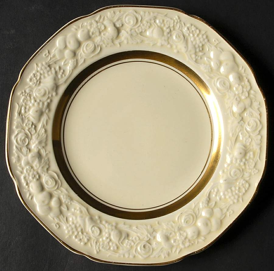2057 Bread & Butter Plate by Crown Ducal-1