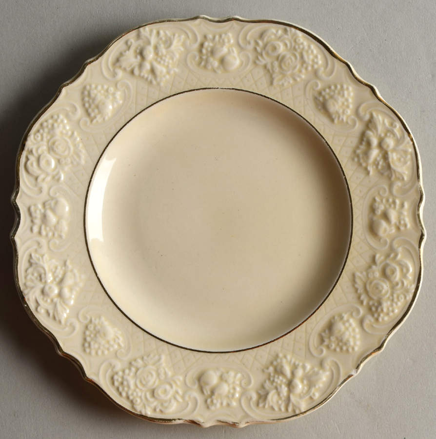 CRD40 Bread & Butter Plate by Crown Ducal-1