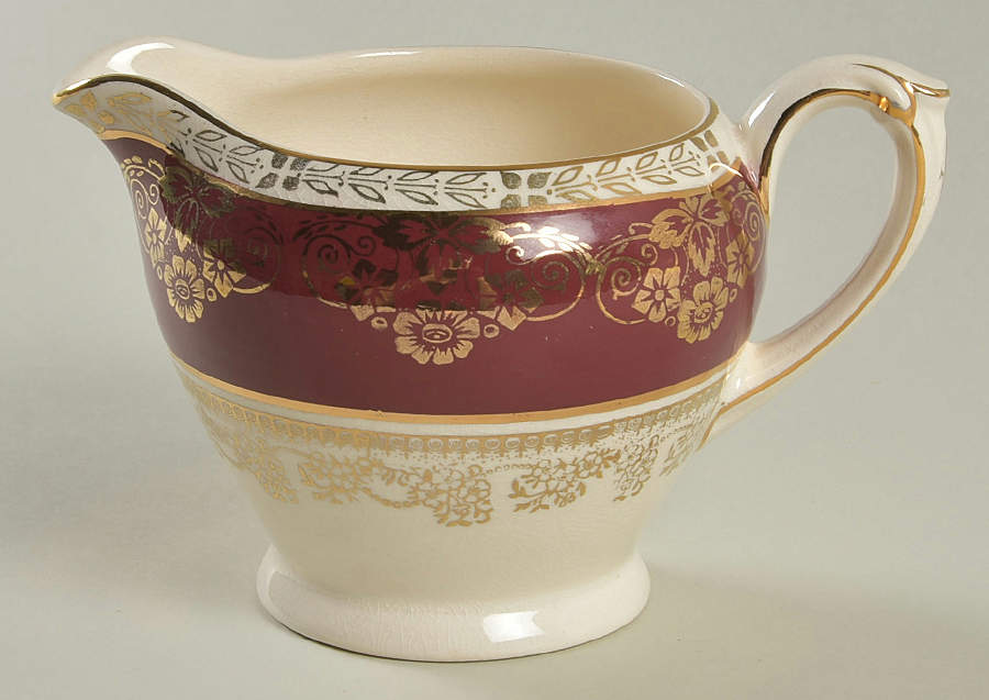 CRD45 Creamer by Crown Ducal-1
