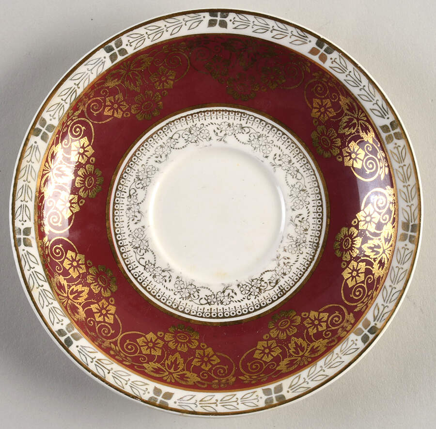 CRD45 Saucer by Crown Ducal-1