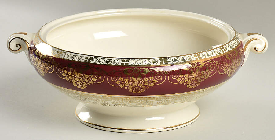 CRD45 Round Vegetable No Lid by Crown Ducal-1