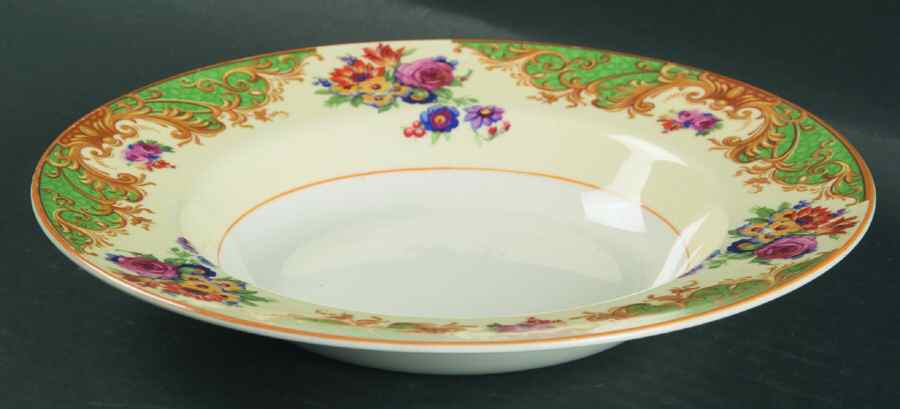 CRD49 Rim Soup Bowl by Crown Ducal-1