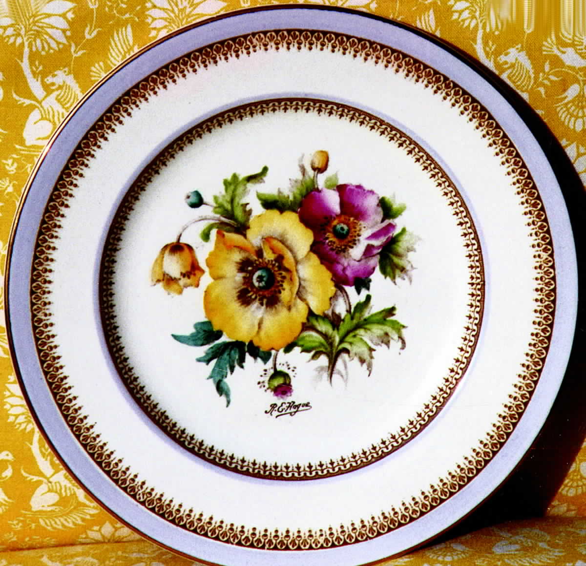 CRD52 Dinner Plate by Crown Ducal-1
