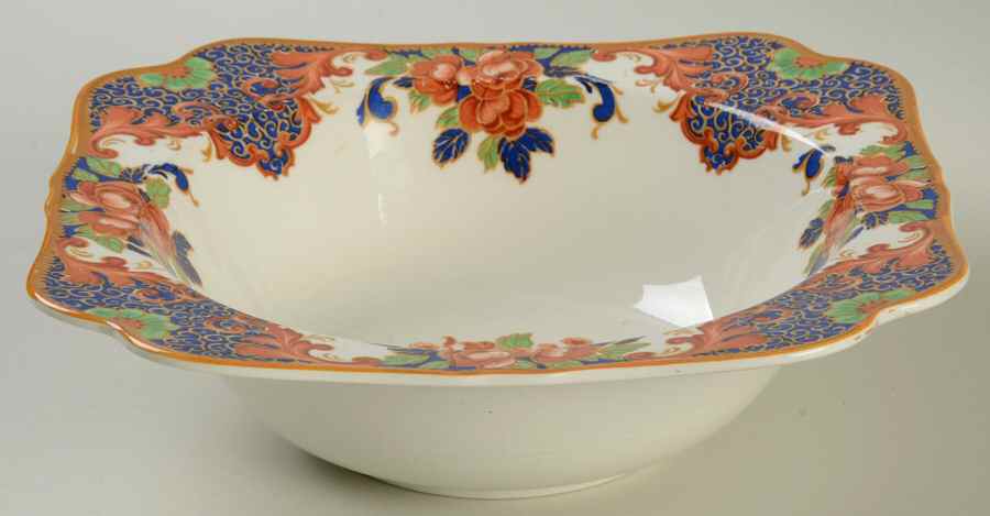 CRD294 8" Square Vegetable Bowl by Crown Ducal-1