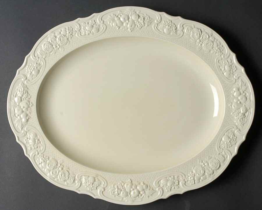 CRD6 15" Oval Serving Platter by Crown Ducal-1