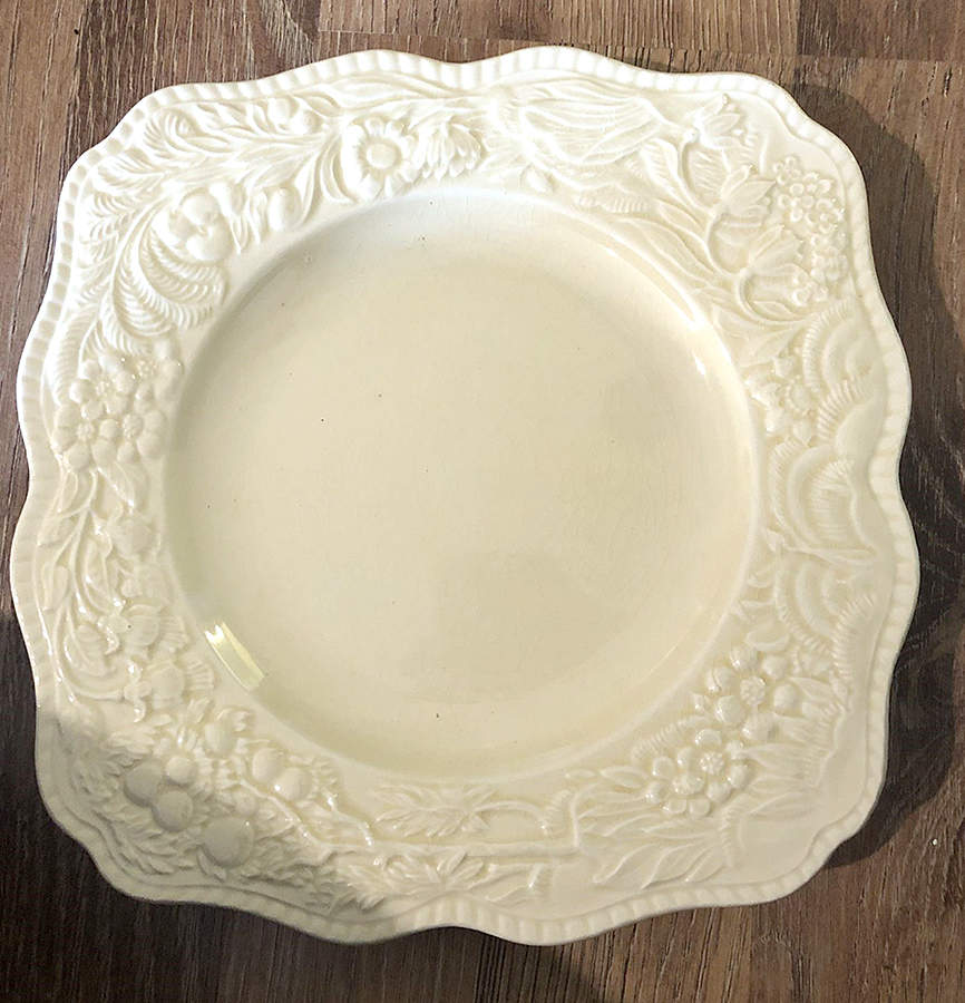 CRD62 Square Salad Plate by Crown Ducal-1