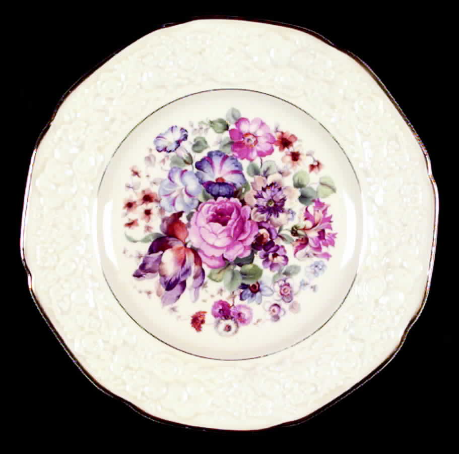CRD7 Bread & Butter Plate by Crown Ducal-1