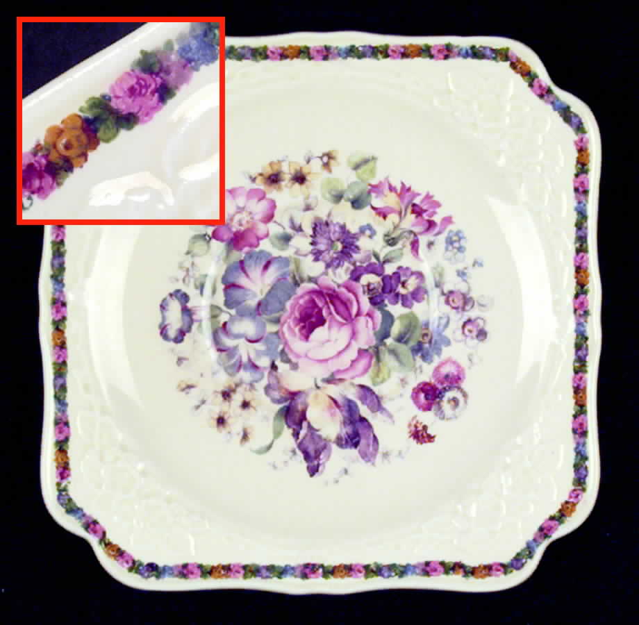 CRD70 Bread & Butter Plate by Crown Ducal-1