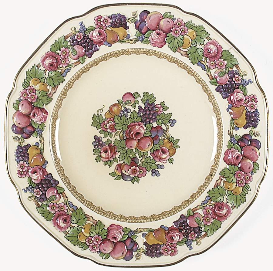CRD71 Dinner Plate by Crown Ducal-1