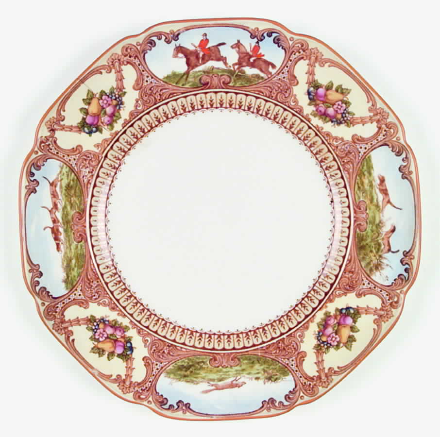 CRD77 Dinner Plate by Crown Ducal-1