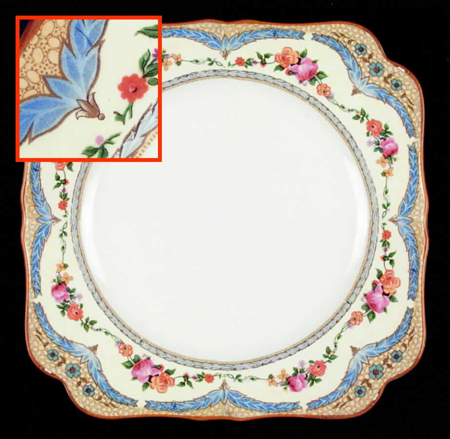 CRD78 Dinner Plate by Crown Ducal-1