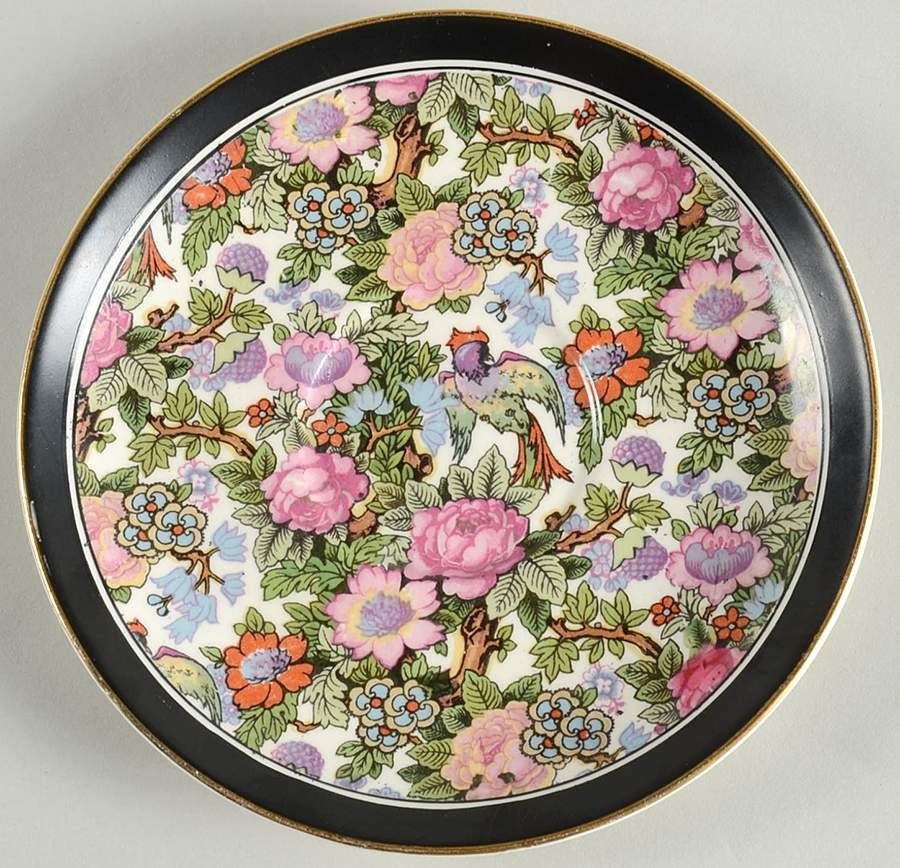 Roseland Saucer by Crown Ducal-1