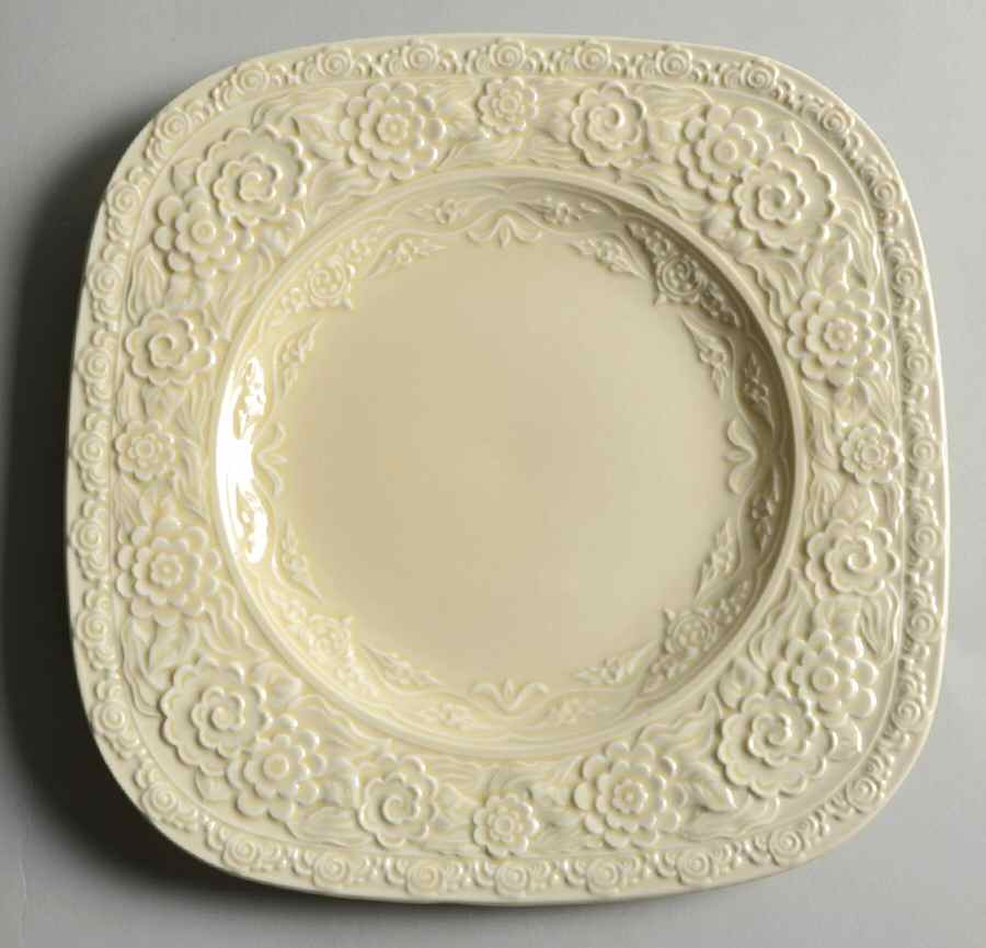 CRD8 Square Salad Plate by Crown Ducal-1