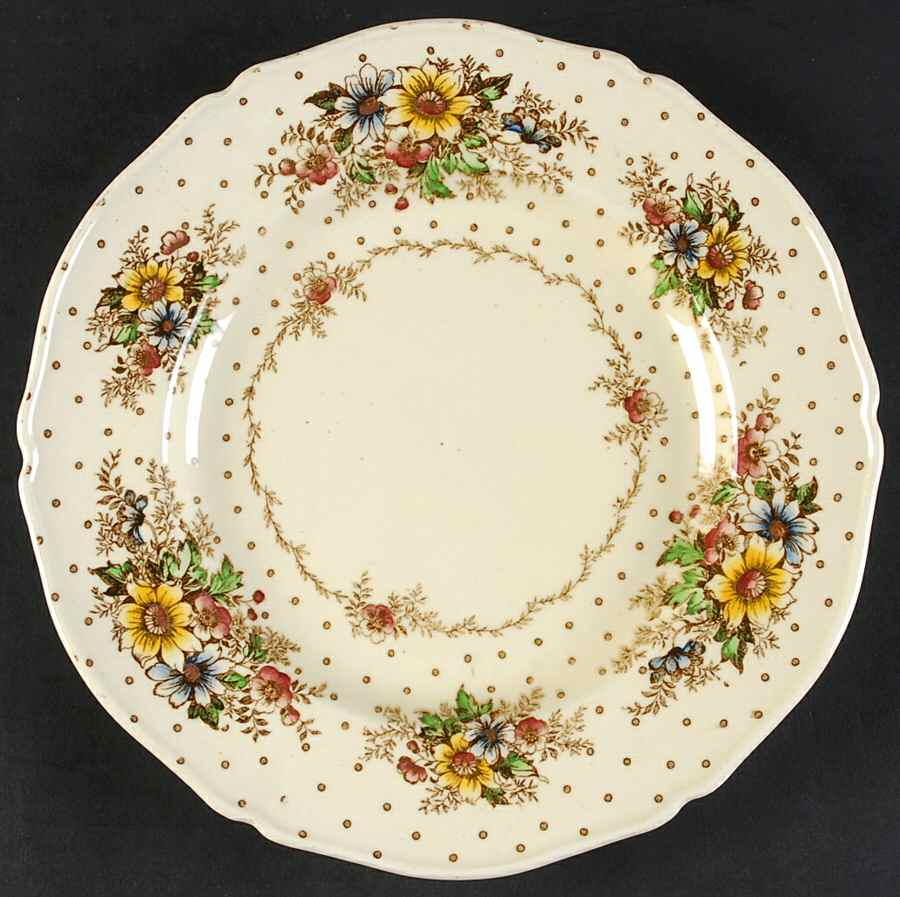 Devon Luncheon Plate by Crown Ducal-1