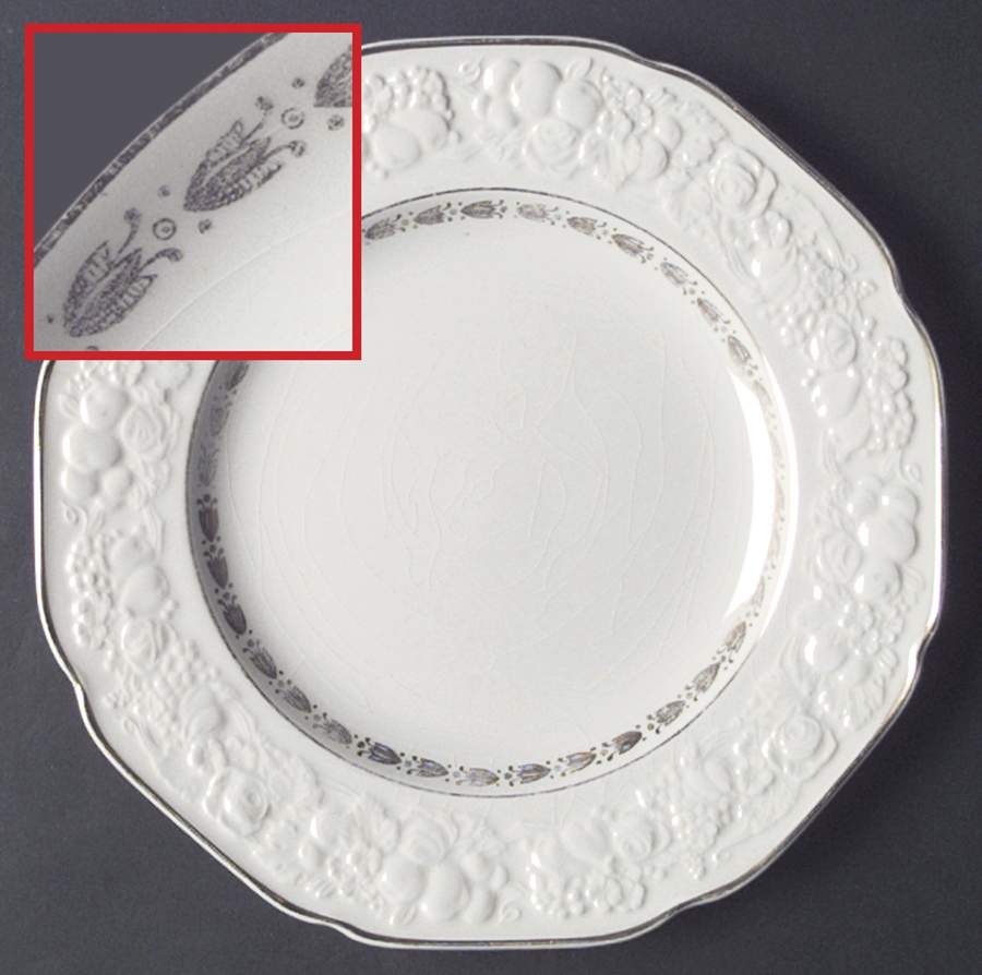 Diana Dinner Plate by Crown Ducal-1