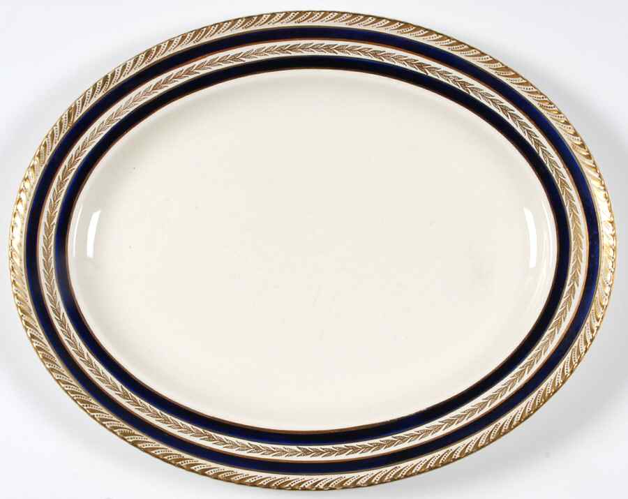 Duchess 14" Oval Serving Platter by Crown Ducal-1