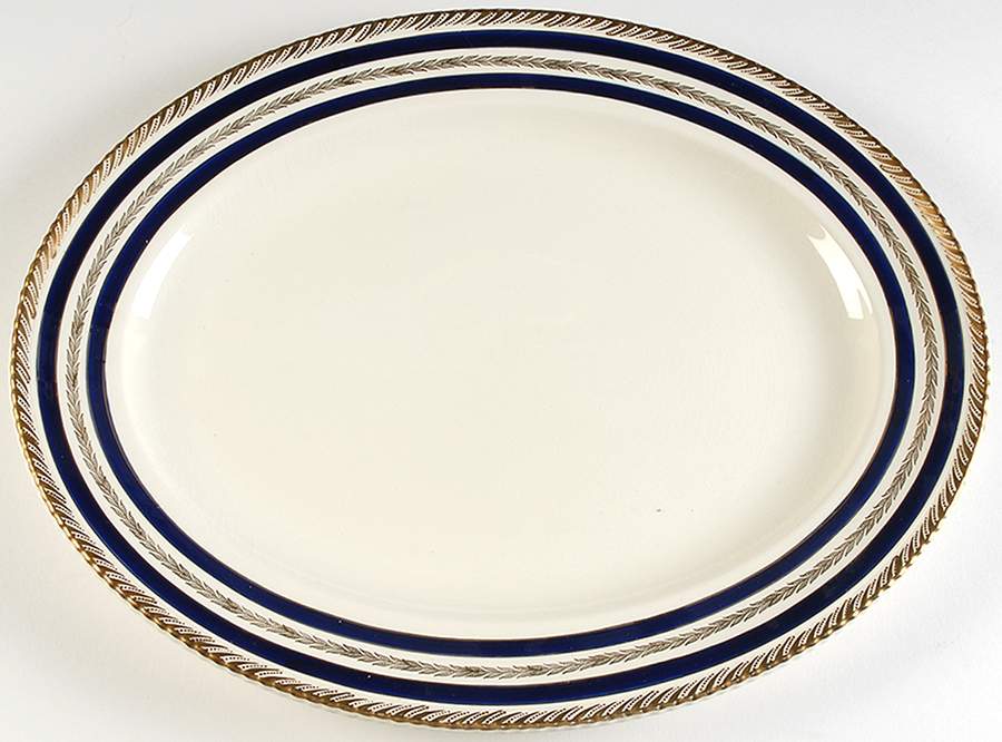 Duchess 18" Oval Serving Platter by Crown Ducal-1