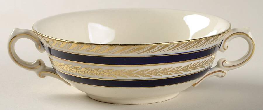Duchess Flat Cream Soup Bowl by Crown Ducal-1